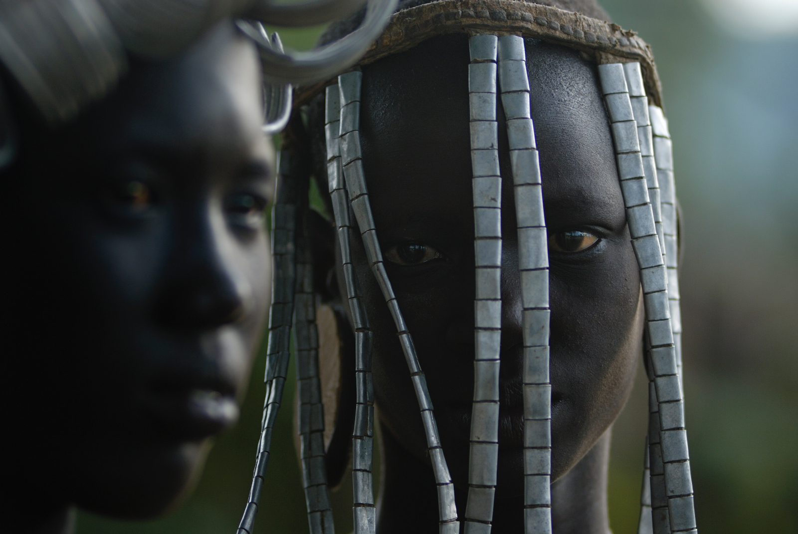 Valle del fiume Omo, Etiopia del sud. Donne di etnia Mursi.