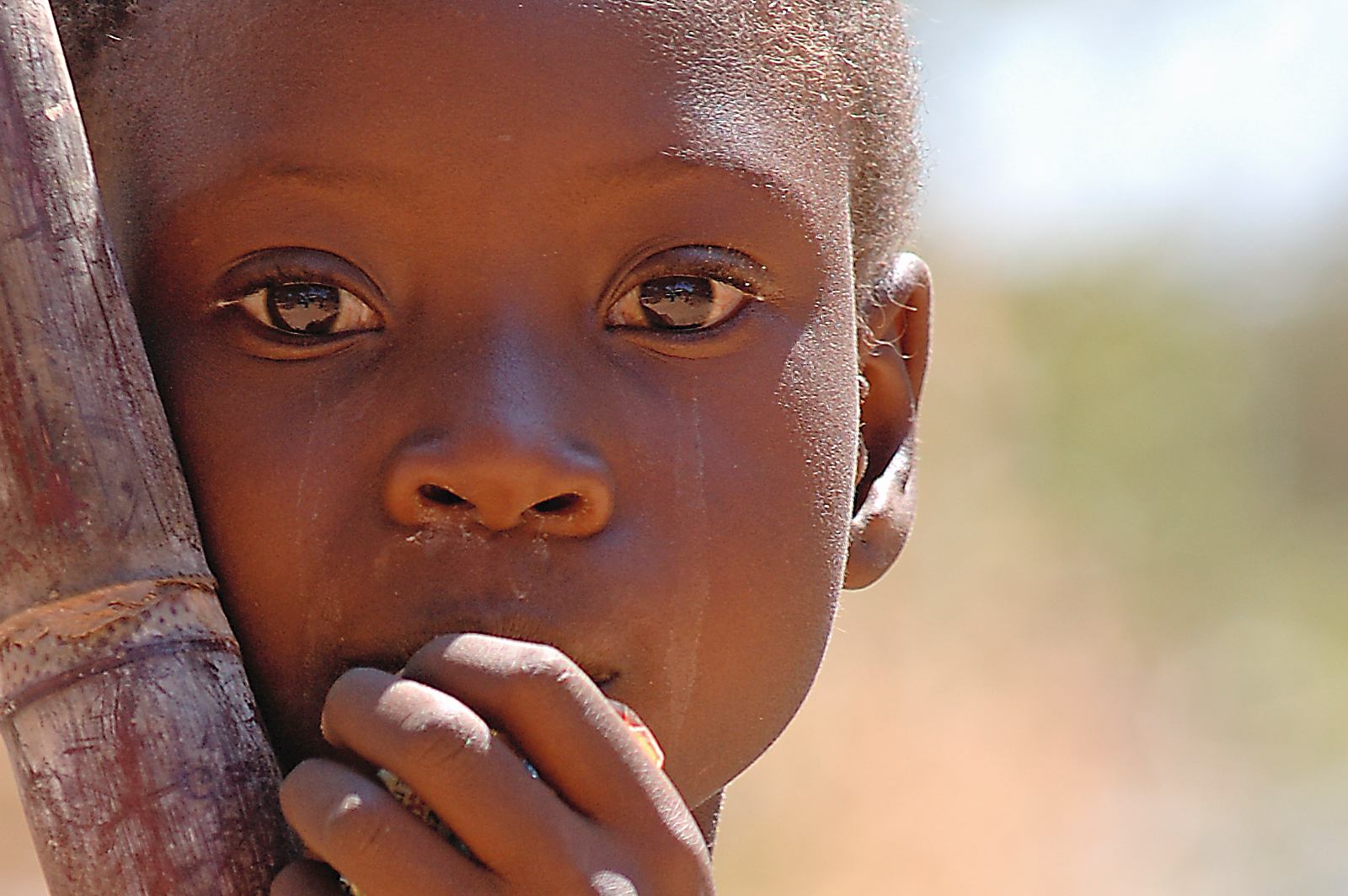 Nei pressi del lago Malawi